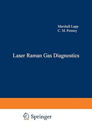 laser raman gas diagnostics 1st edition marshall lapp 1468421050, 978-1468421057