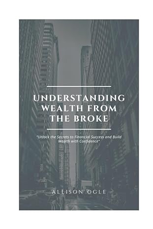 understanding wealth from the broke 1st edition allison ogle 979-8398010114