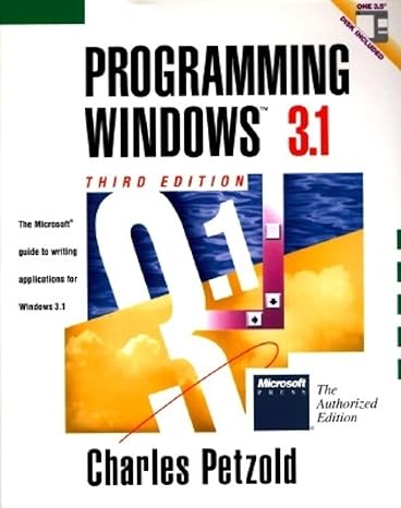 programming windows 3.1 3rd edition charles petzold 1556153953, 978-1556153952