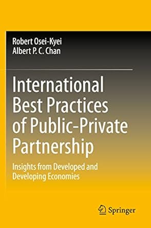 international best practices of public private partnership insights from developed and developing economies