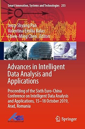 advances in intelligent data analysis and applications proceeding of the sixth euro china conference on