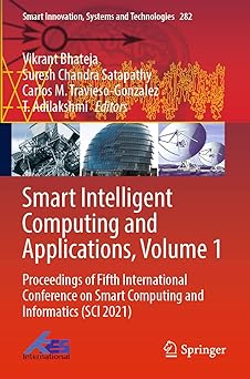 smart intelligent computing and applications volume 1 proceedings of fifth international conference on smart