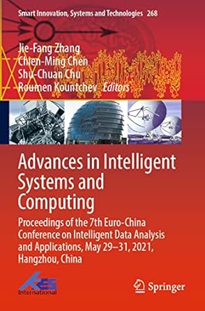 advances in intelligent systems and computing proceedings of the 7th euro china conference on intelligent