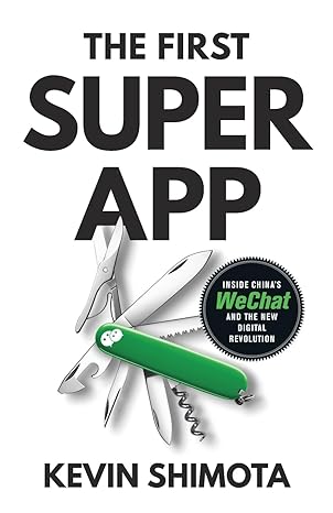 the first super app 1st edition kevin shimota 9888769421, 978-9888769421