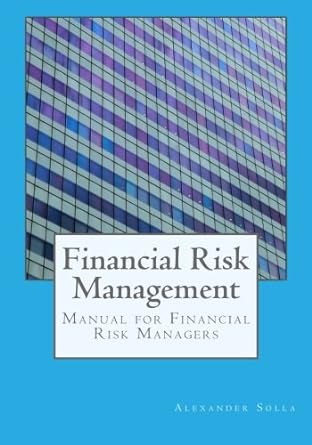 financial risk management manual for financial risk managers 1st edition alexander solla 1518659586,