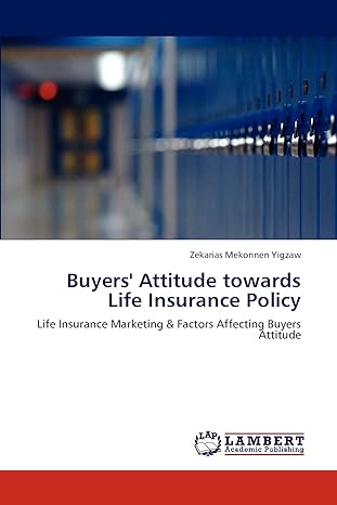 buyers attitude towards life insurance policy life insurance marketing and factors affecting buyers attitude