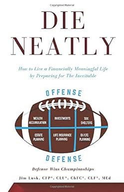 die neatly how to live a financially meaningful life by preparing for the inevitable 1st edition jim lusk