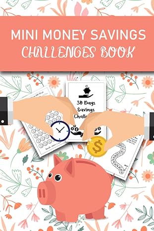 mini money savings challenges book easy cash budget saving challenge planner weekly money saving tracker easy
