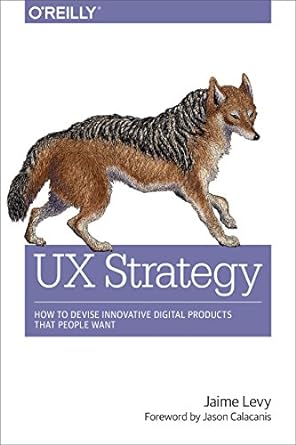 ux strategy how to devise innovative digital products that people want 1st edition jaime levy 1449372864,