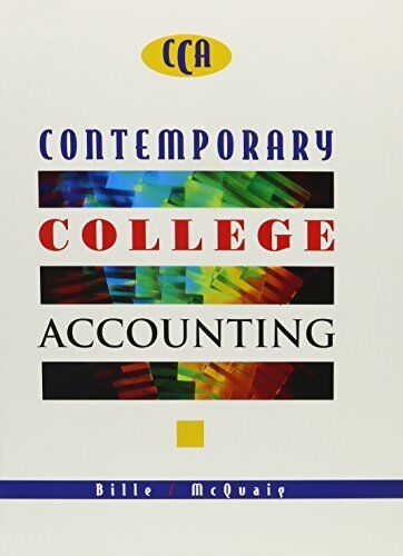 contemporary college accounting 1st edition patricia a. billie 0395592887, 9780395592885