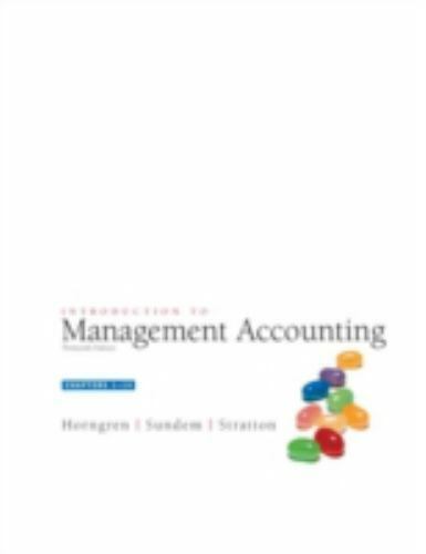 management accounting 1st edition gary l. sundem, william o. stratton, charles t. horngren 0131440713,