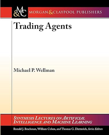 trading agents 1st edition michael wellman 1598296051, 978-1598296051
