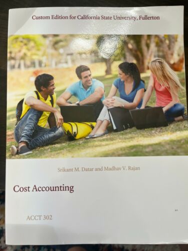 cost accounting 1st edition horngren 9781323854174