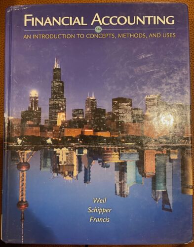 financial accounting an introduction to concepts methods and uses 14e 14th edition roman weil, katherine