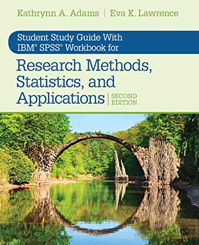 research methods statistics and applications 2nd edition kathrynn a adams , eva kung mcguire 1544318677,