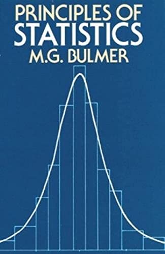 principles of statistics 3rd edition m.g. bulmer 0486637603, 9780486637600
