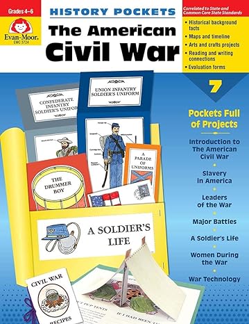 history pockets the american civil war teacher's edition evan moor ,evan-moor educational publishers