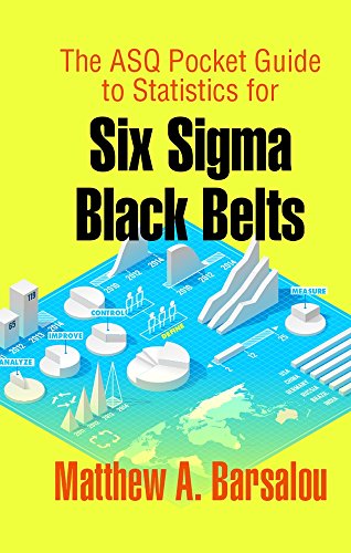 the asq pocket guide to statistics for six sigma black belts 1st edition matthew a barsalou 0873898931,