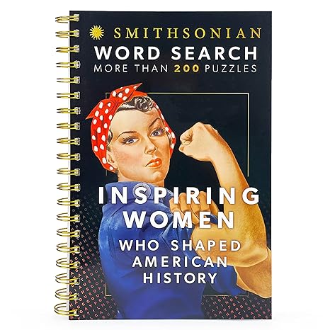 smithsonian word search inspiring women who shaped american history 1st edition cottage door press