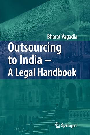 outsourcing to india a legal handbook 1st edition bharat vagadia 3642091369, 978-3642091360