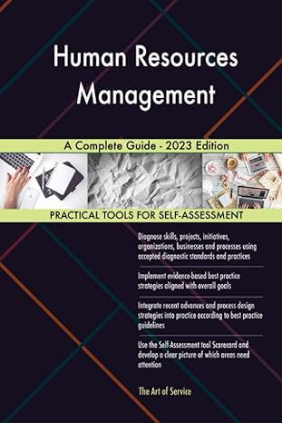 human resources management a complete guide 2023 edition the art of service   human resources management