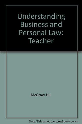 understanding business and personal law teacher 11th edition gordon w brown 0078266106, 9780078266102