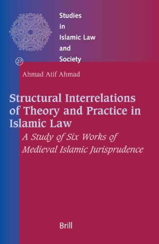 structural interrelations of theory and practice in islamic law a study of six works of medieval islamic