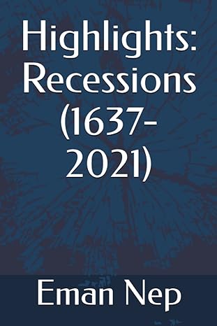 highlights recessions 1st edition eman nep 979-8379001148