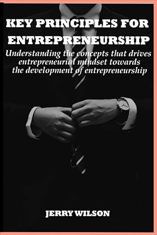 key principles for entrepreneurship understanding the concepts that drive entrepreneurial mindset towards the