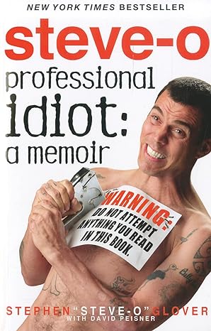 professional idiot a memoir 1st edition stephen steve o glover ,david peisner 1401310796, 978-1401310790