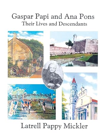 gaspar papi and ana pons 1st edition latrell pappy mickler 0741447207, 978-0741447203