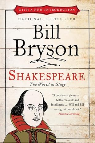 shakespeare the world as stage 1st edition bill bryson 0062564625, 978-0062564627