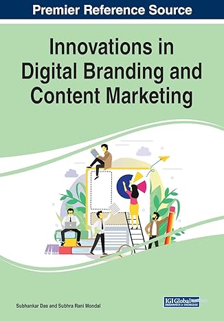 innovations in digital branding and content marketing 1st edition subhankar das ,subhra rani mondal