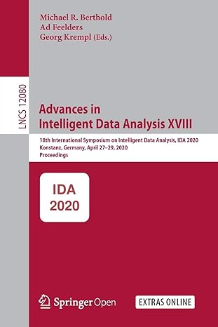 advances in intelligent data analysis xviii 18th international symposium on intelligent data analysis ida