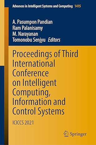 proceedings of third international conference on intelligent computing information and control systems iciccs