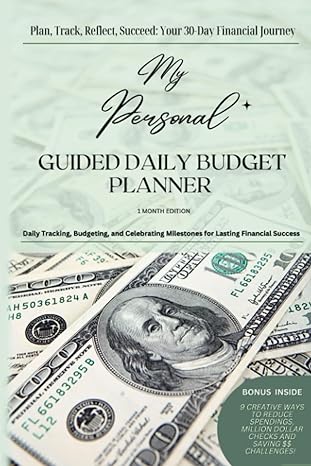 plan track reflect succeed your 30 day financial journey daily tracking budgeting and celebrating milestones