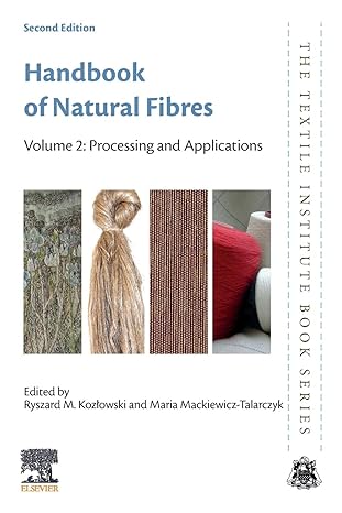 handbook of natural fibres volume 2 processing and applications 2nd edition ryszard m. kozlowski, maria