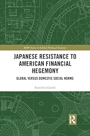 Japanese Resistance To American Financial Hegemony