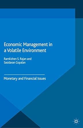 Economic Management In A Volatile Environment Monetary And Financial Issues