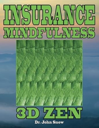 insurance mindfulness 3d zen 1st edition dr. john snow b01nclhgoj