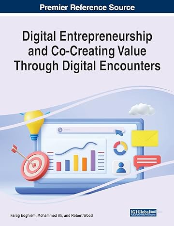 digital entrepreneurship and co creating value through digital encounters 1st edition farag edghiem ,mohammed