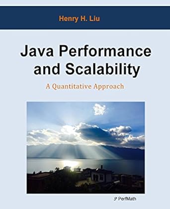 java performance and scalability a quantitative approach 1st edition henry h liu 1482348012, 978-1482348019