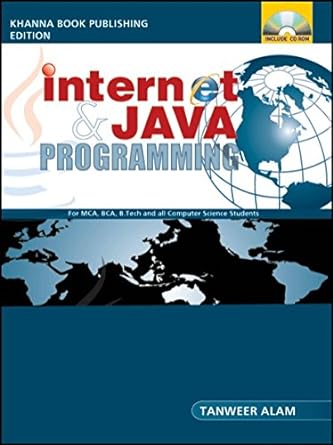 internet and java programming 1st edition tanweer alam 9380016727, 978-9380016726