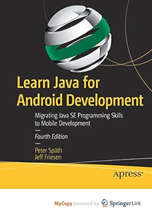 learn java for android development migrating java se programming skills to mobile development 1st edition
