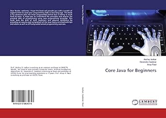 core java for beginners 1st edition akshay isalkar ,devendra gadekar ,anup raut 6200083037, 978-6200083036