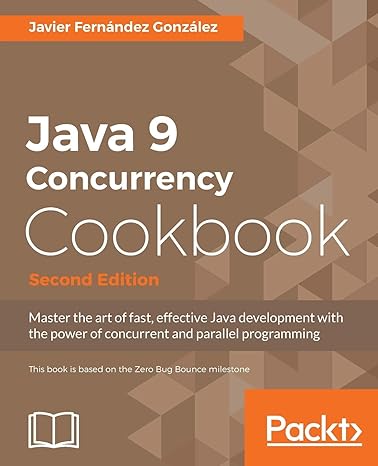 java 9 concurrency cookbook master the art of fast effective java development with the power of concurrent