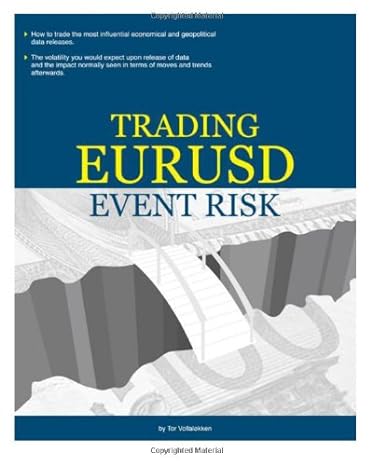 trading eurusd event risk 1st edition tor vollalokken 1481934716, 978-1481934718