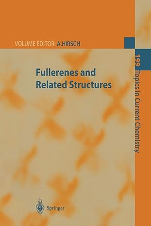fullerenes and related structures 1st edition andreas hirsch 3662147297, 978-3662147290