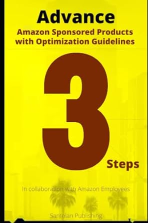 advance amazon sponsored products with optimization guidelines 3 steps 1st edition cleo sun ,clio philippines