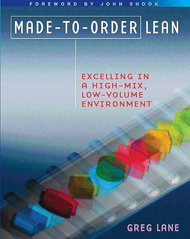 made to order lean excelling in a high mix low volume environment 1st edition greg lane 1563273624,